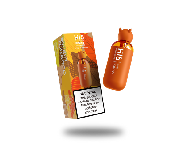 Hi5 Beast Disposable Vape Sweeet Tobacco Flavor