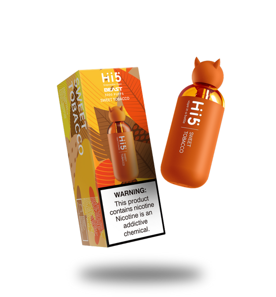 Hi5 Beast Disposable Vape Sweeet Tobacco Flavor