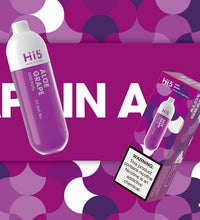 Hi5 Tube Disposable Vape Aloe Grape  Flavor