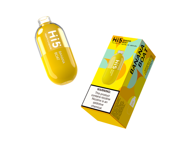 Hi5 Capsule Disposable Vape Banana Boat Flavor