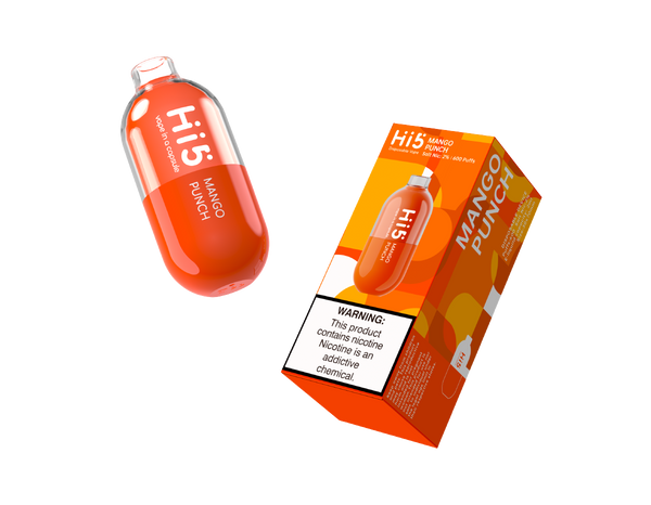 Hi5 Capsule Disposable Vape Mango Punch Flavor