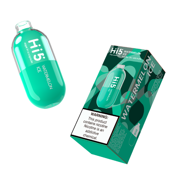 Hi5 Capsule Disposable Vape Watermelon Ice Flavor