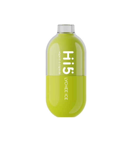 Hi5 Capsule Disposable Vape Lychee Ice Flavor