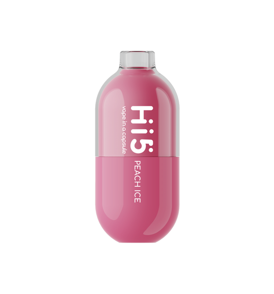 Hi5 Capsule Disposable Vape Peach Ice Flavor