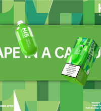 Hi5 Capsule Disposable Vape Green Apple Ice Flavor
