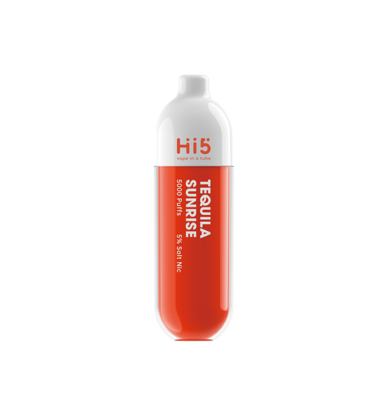 Hi5 Tube Disposable Vape Tequila Sunrise  Flavor