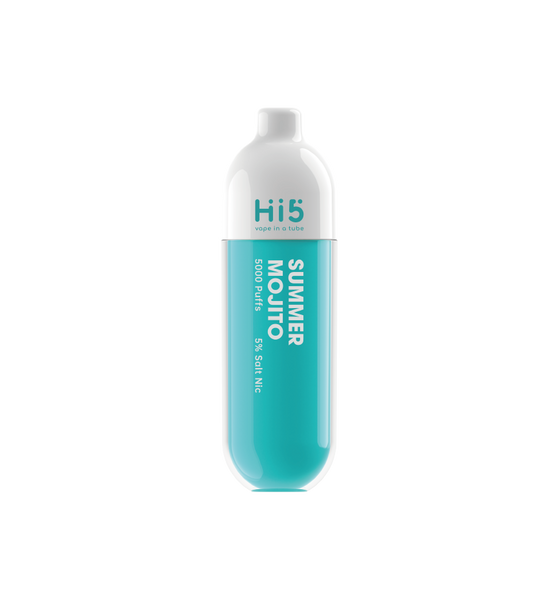 Hi5 Tube Disposable Vape Summer Mojito Flavor