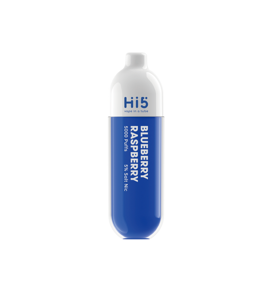 Hi5 Tube Disposable Vape Blueberry Raspberry  Flavor