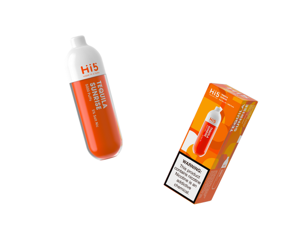 Hi5 Tube Disposable Vape Tequila Sunrise  Flavor