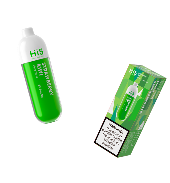 Hi5 Tube Disposable Vape Strawberry Kiwi  Flavor