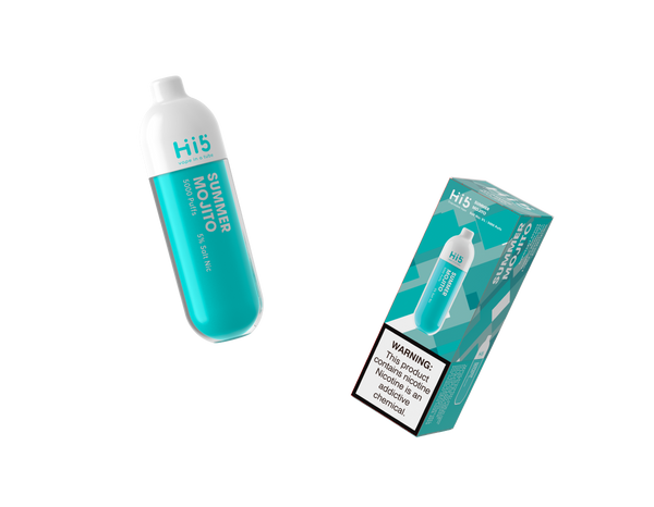 Hi5 Tube Disposable Vape Summer Mojito Flavor