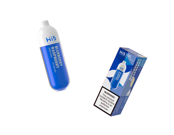 Hi5 Tube Disposable Vape Blueberry Raspberry  Flavor