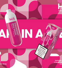 Hi5 Tube Disposable Vape Strawberry Milk Shake Flavor